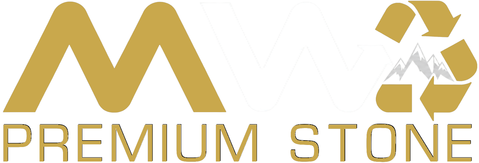 M W Premium Stone Logo